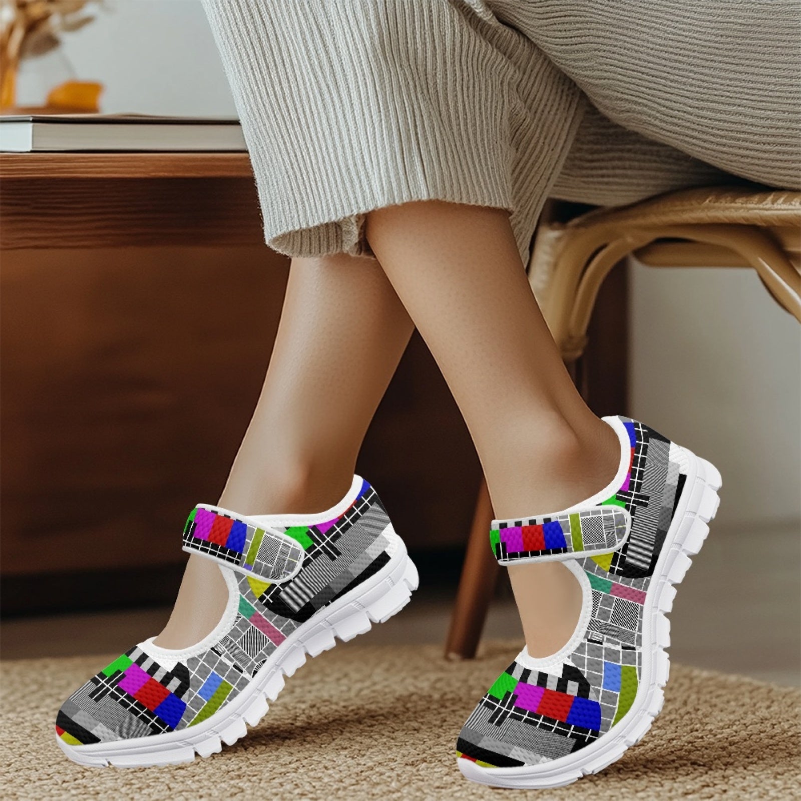 Test Pattern - Mary Jane Shoes