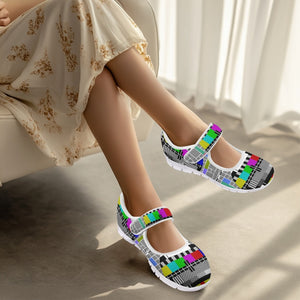 Test Pattern - Mary Jane Shoes