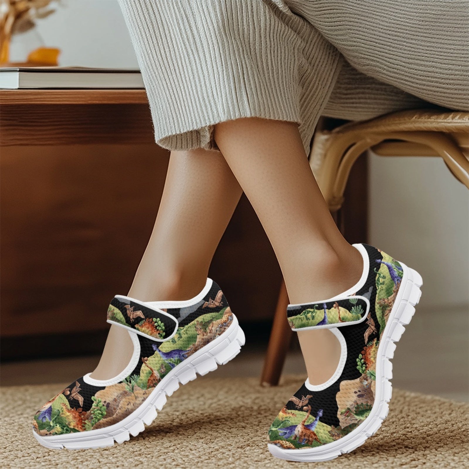 Dinosaur - Mary Jane Shoes