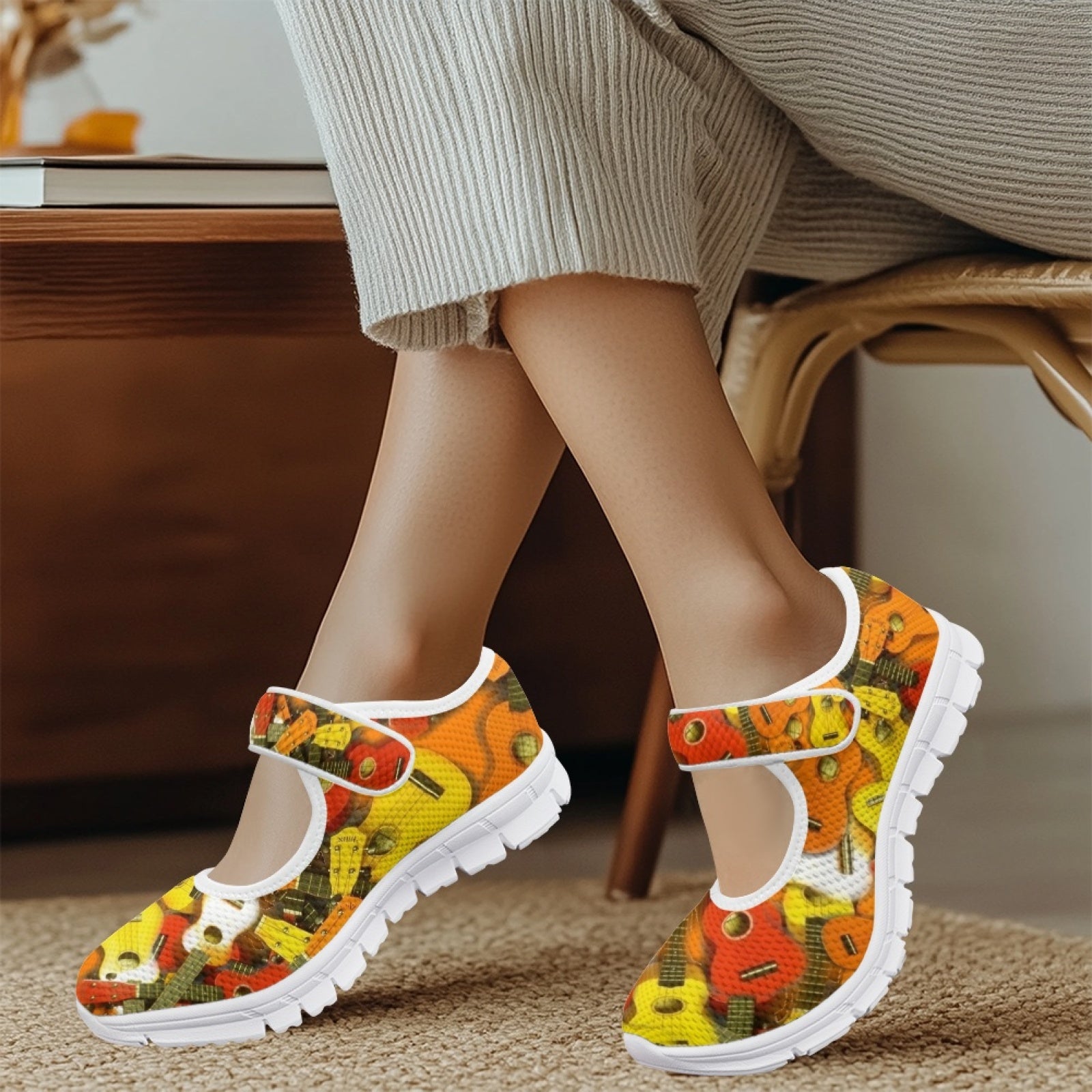 Ukulele - Mary Jane Shoes