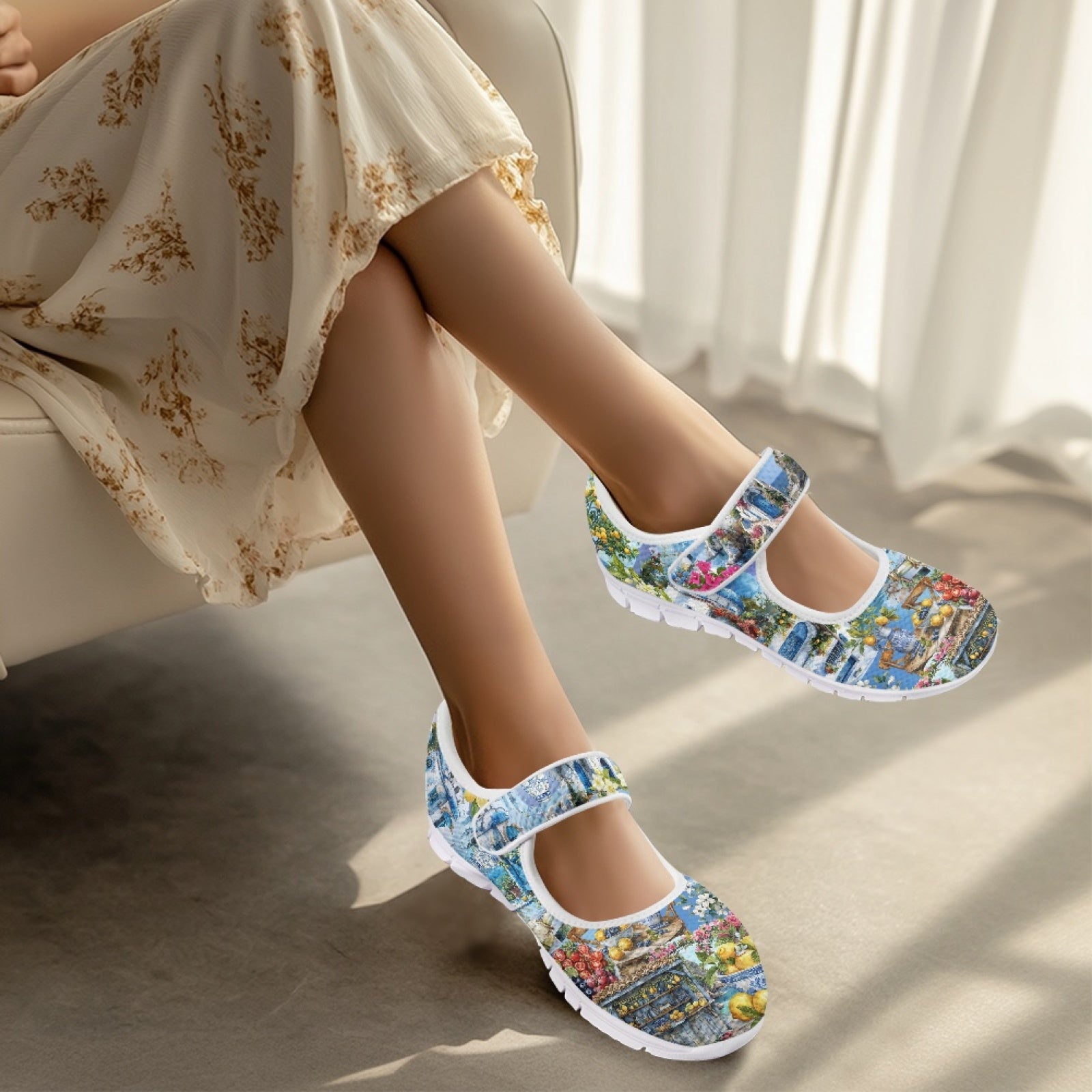 Greek Islands - Mary Jane Shoes