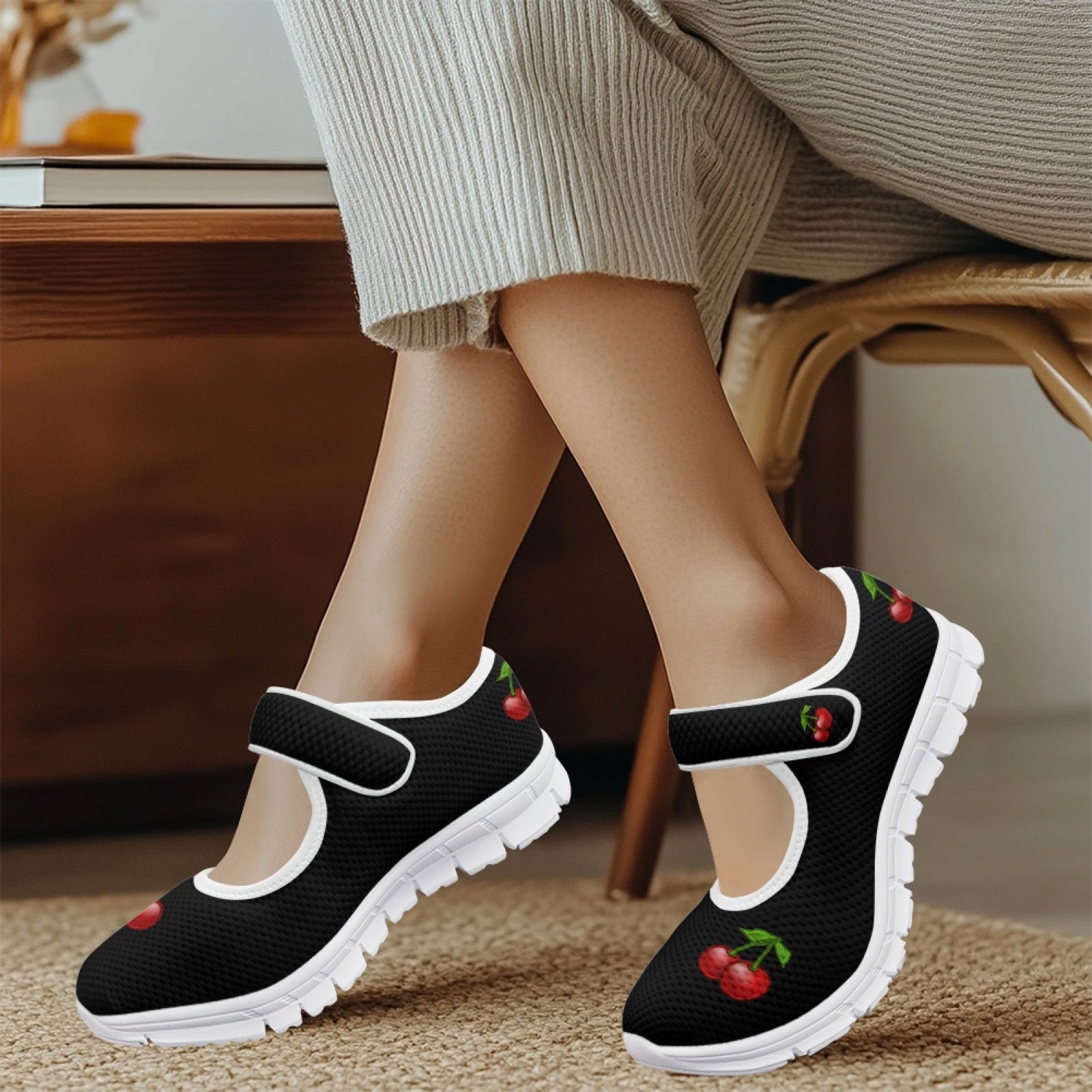 Cherry - Mary Jane Shoes
