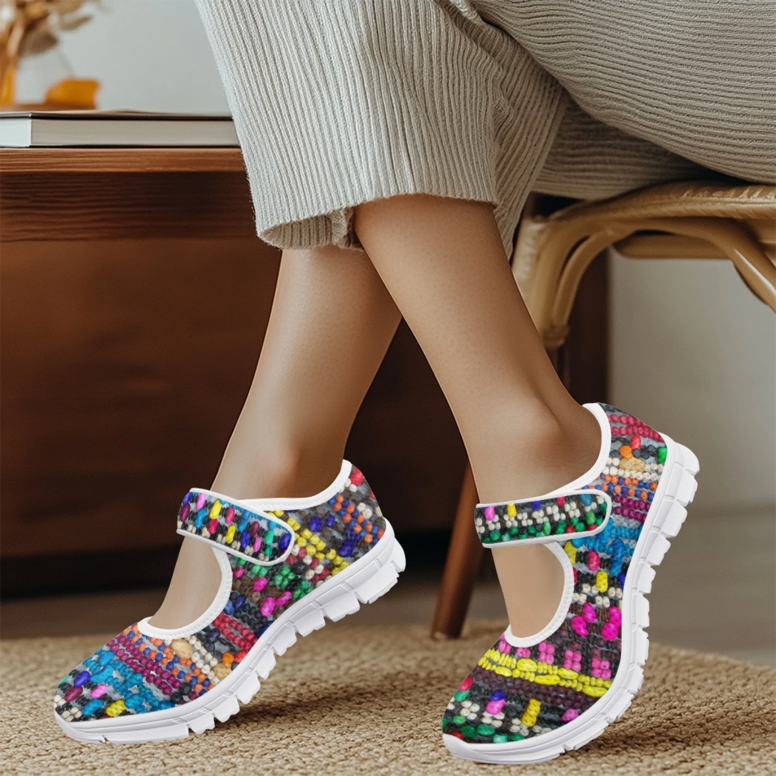 Beads - Mary Jane Shoes