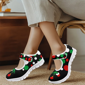 Xmas Blah - Mary Jane Shoes