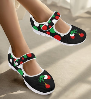 Xmas Blah - Mary Jane Shoes