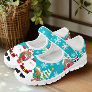 Santa Claus Scene - Mary Jane Shoes