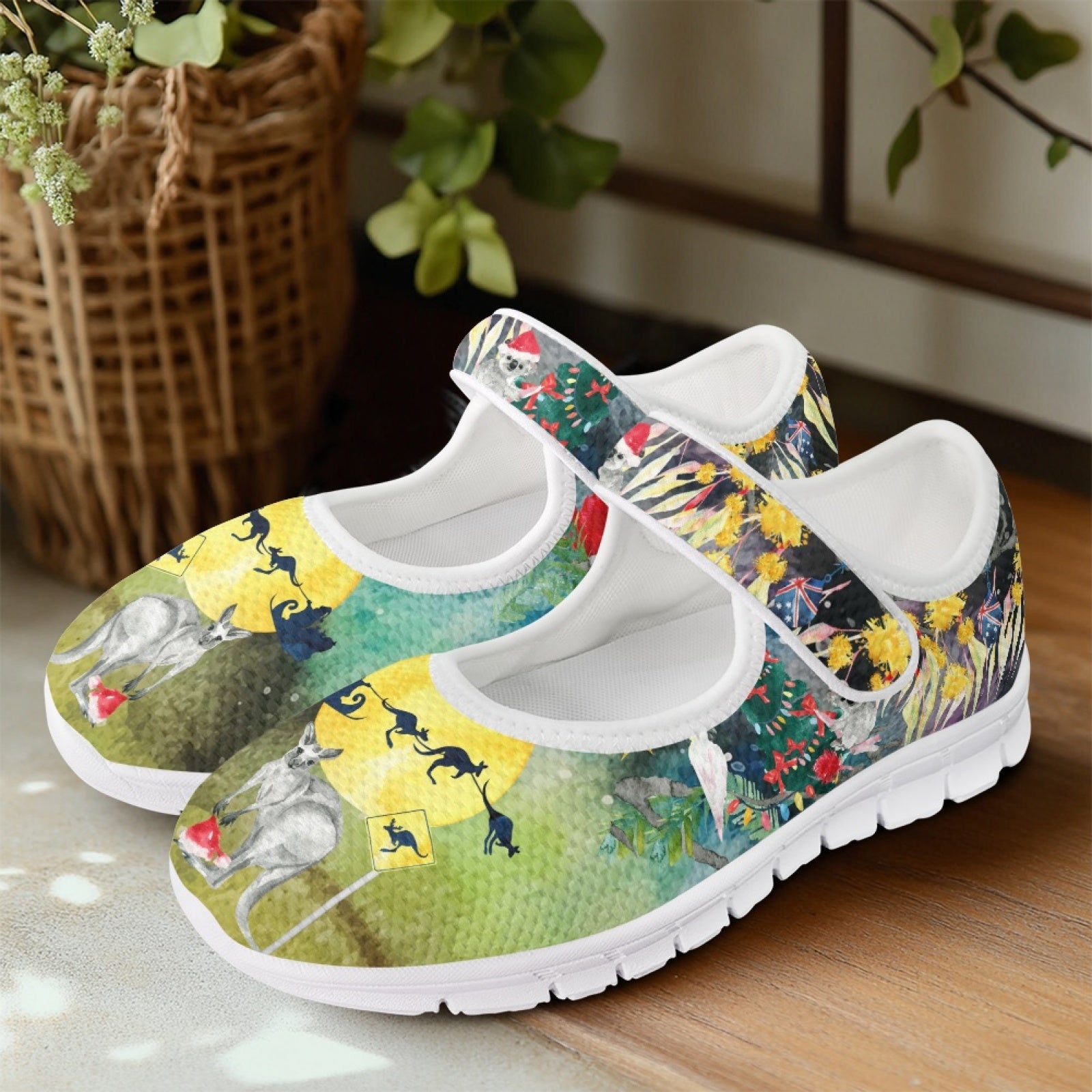 Xmas Aussie - Mary Jane Shoes