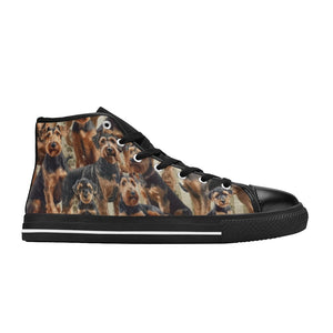 Airedale Terrier - High Top Shoes