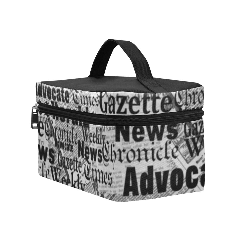 Newsprint - Cosmetics / Lunch Bag