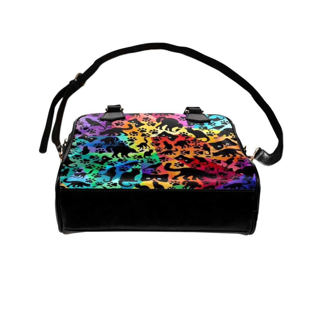 Black Cat Bright - Shoulder Handbag