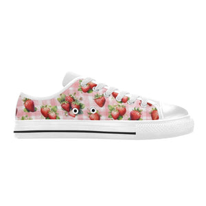 Strawberries - Low Top Shoes