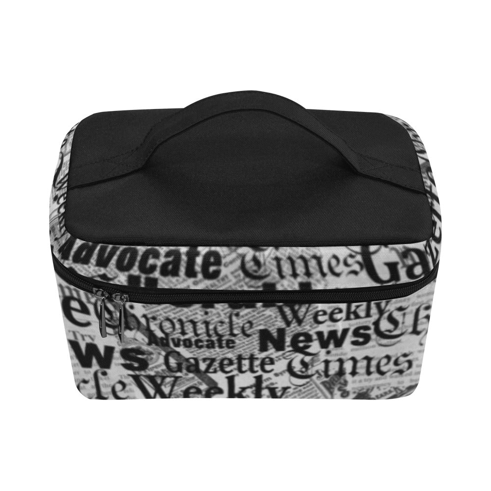 Newsprint - Cosmetics / Lunch Bag