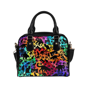 Black Cat Bright - Shoulder Handbag