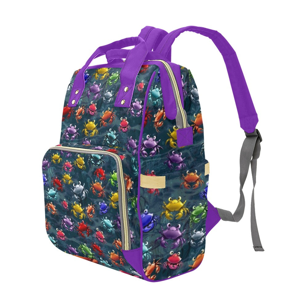 Crab Bright - Multi-Function Backpack Nappy Bag