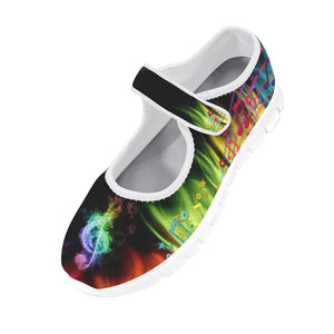 Musical Flames - Mary Jane Shoes