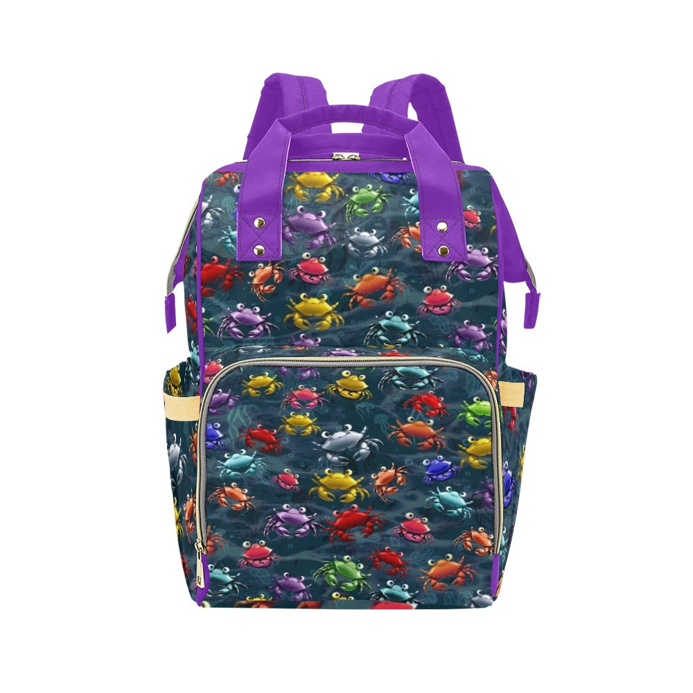 Crab Bright - Multi-Function Backpack Nappy Bag