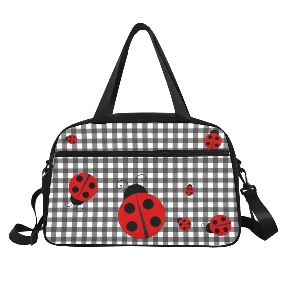 Ladybird Gingham - Travel Bag