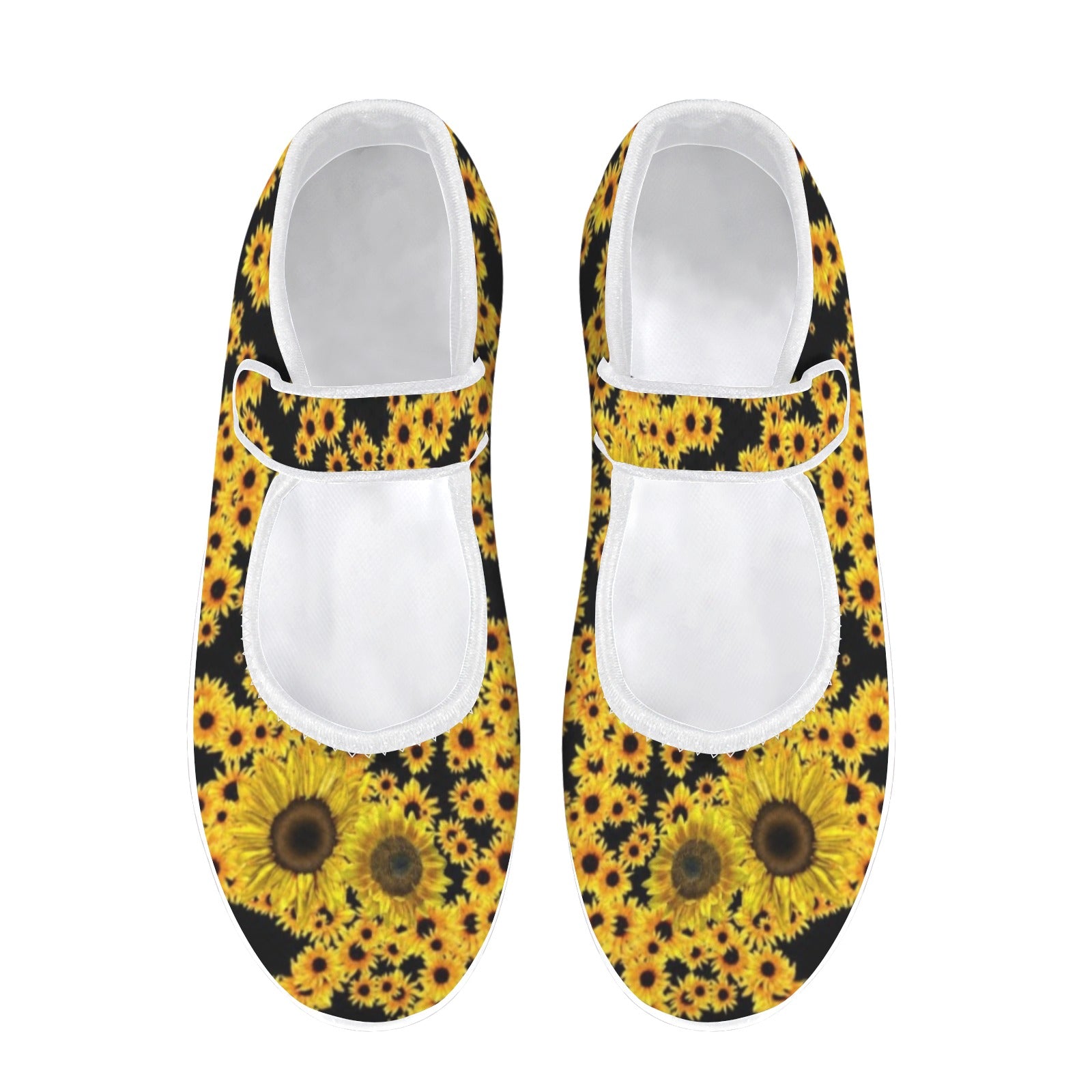 Sunflowers - Mary Jane Shoes