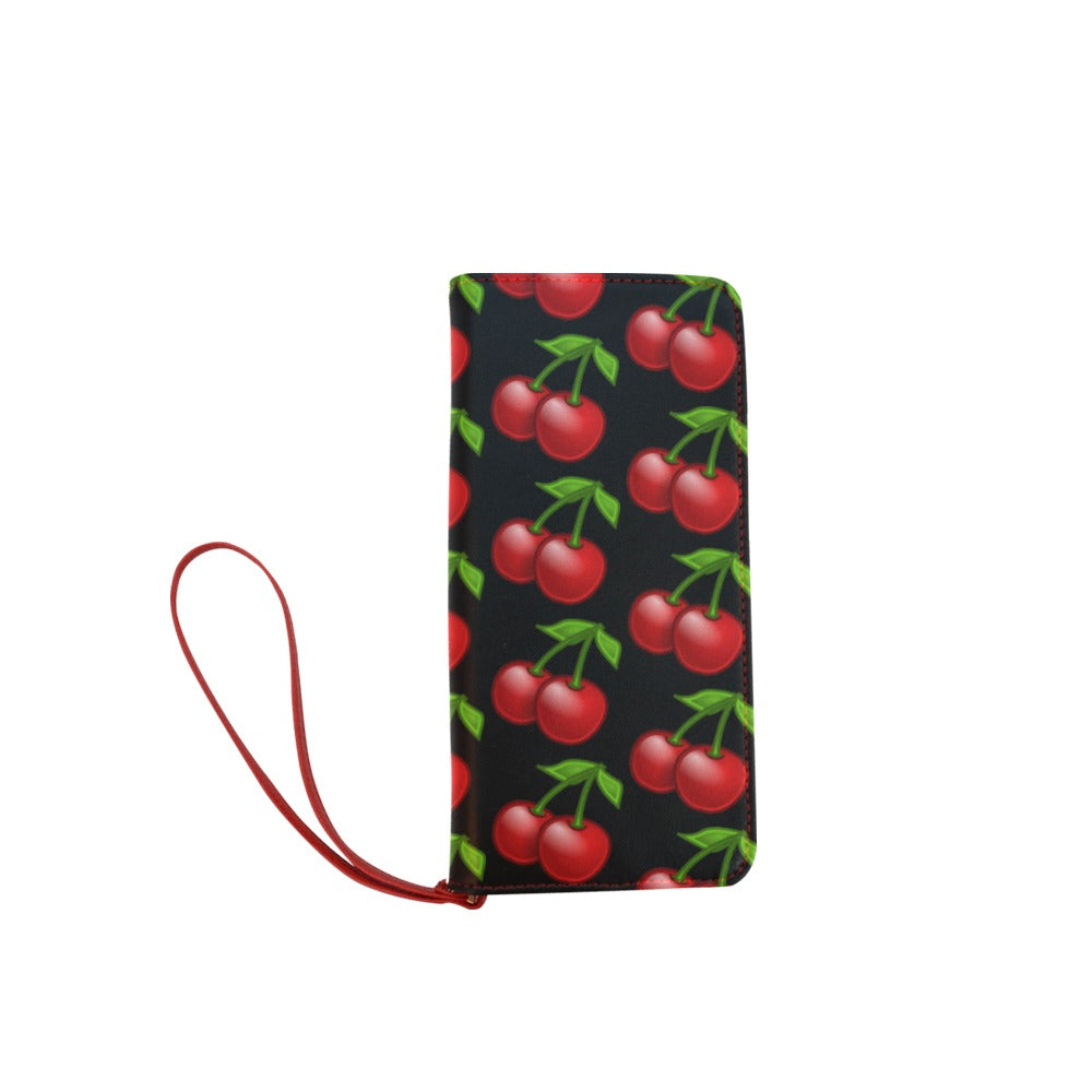 Cherry All Over - Clutch Purse Medium