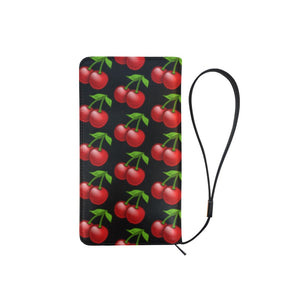 Cherry All Over - Clutch Purse Large