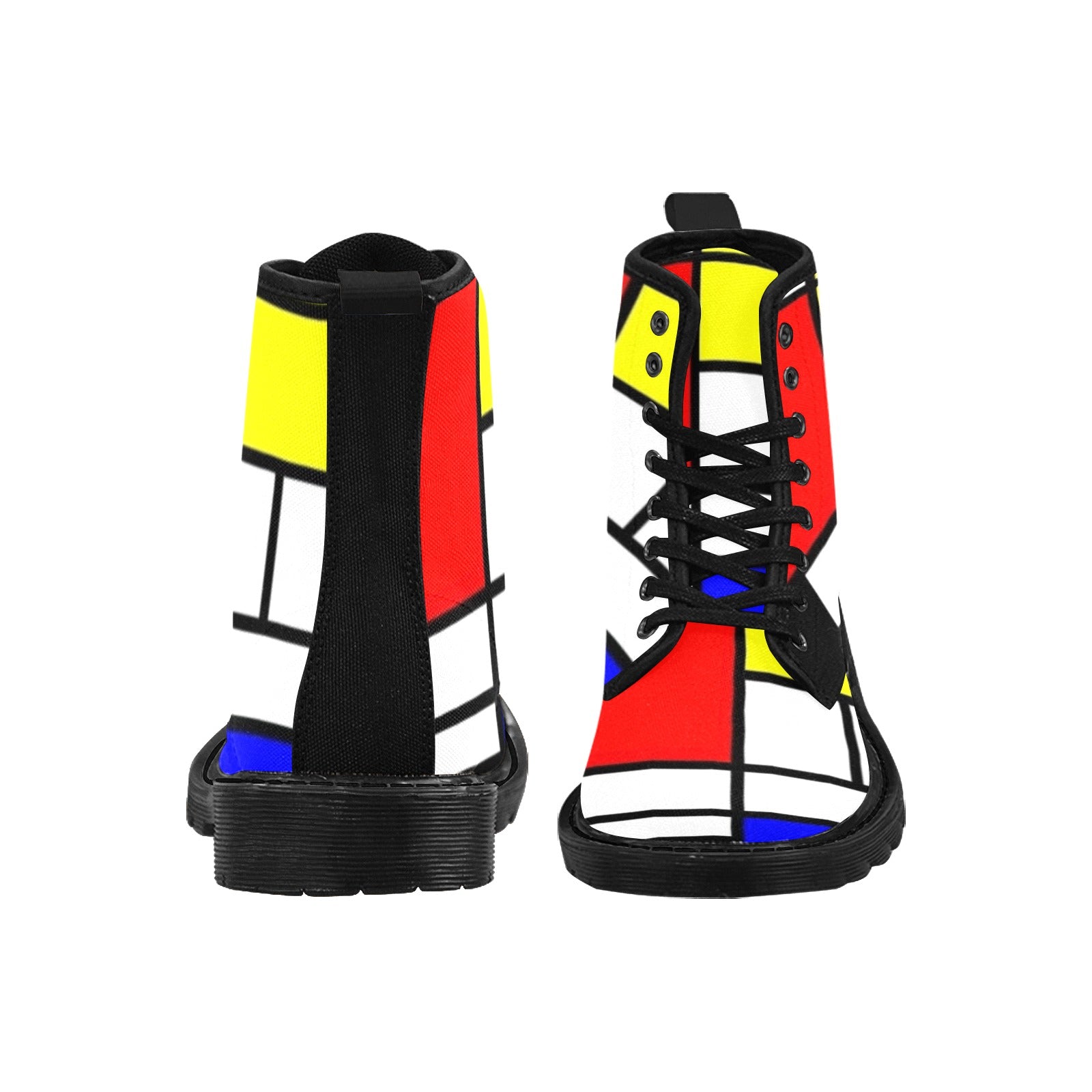 Mondrian - Canvas Boots