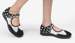 Wingtips Polkadot - Mary Jane Shoes