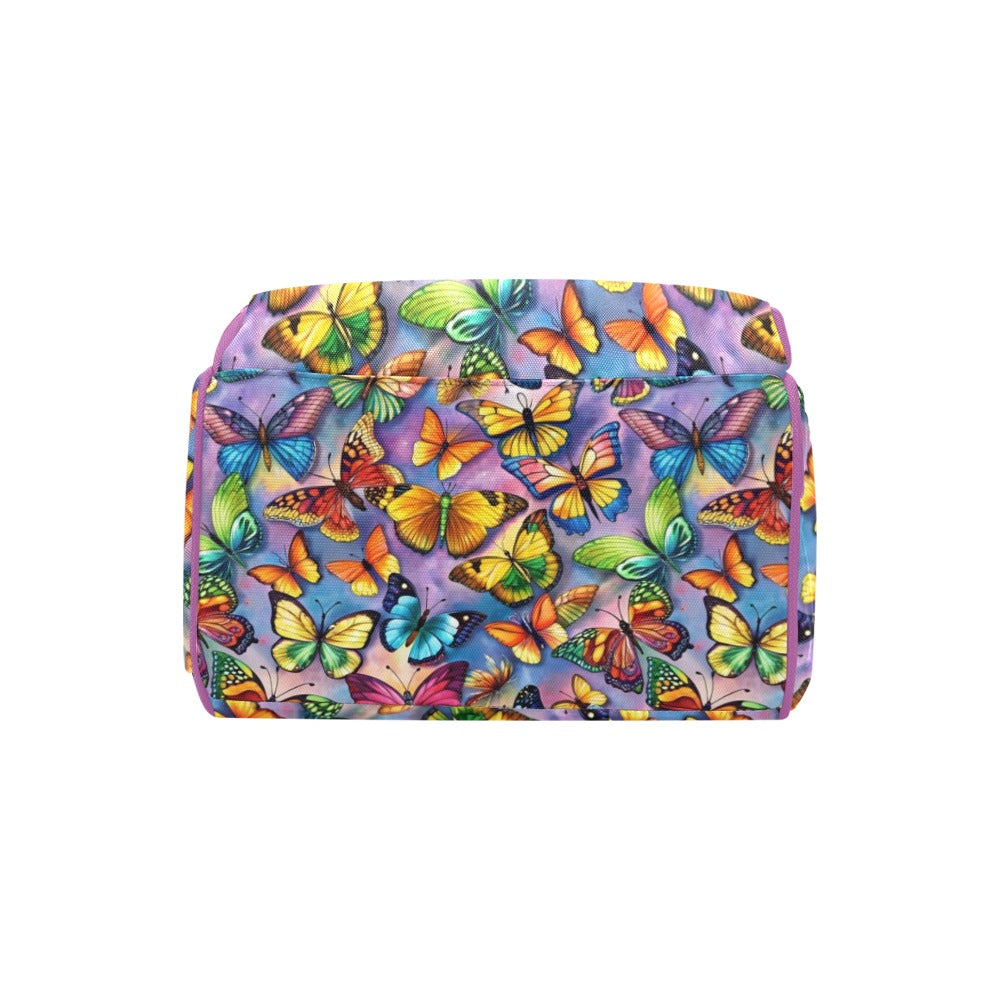 Butterfly Bright - Multi-Function Backpack Nappy Bag