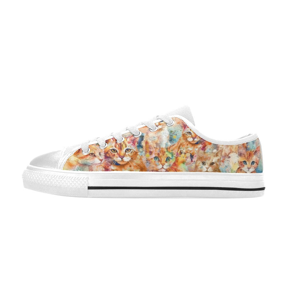 Ginger Cat - Low Top Shoes