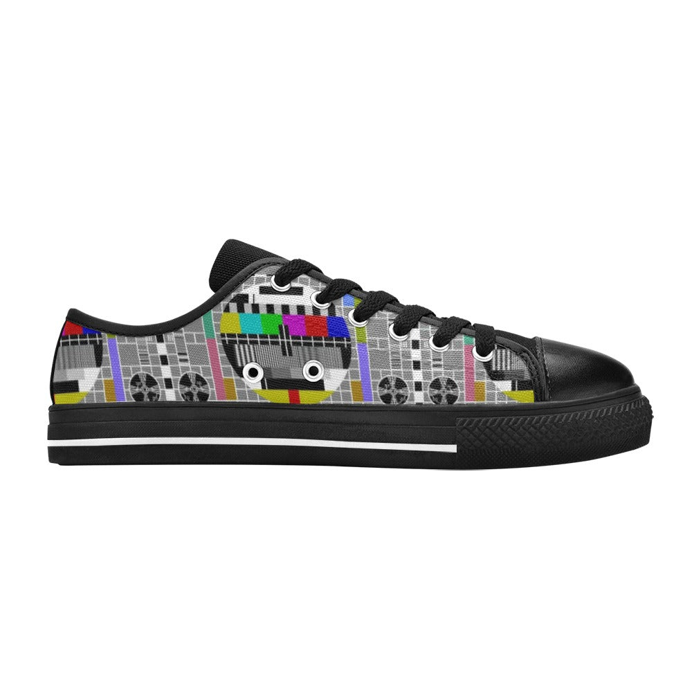 Test Pattern - Low Top Shoes