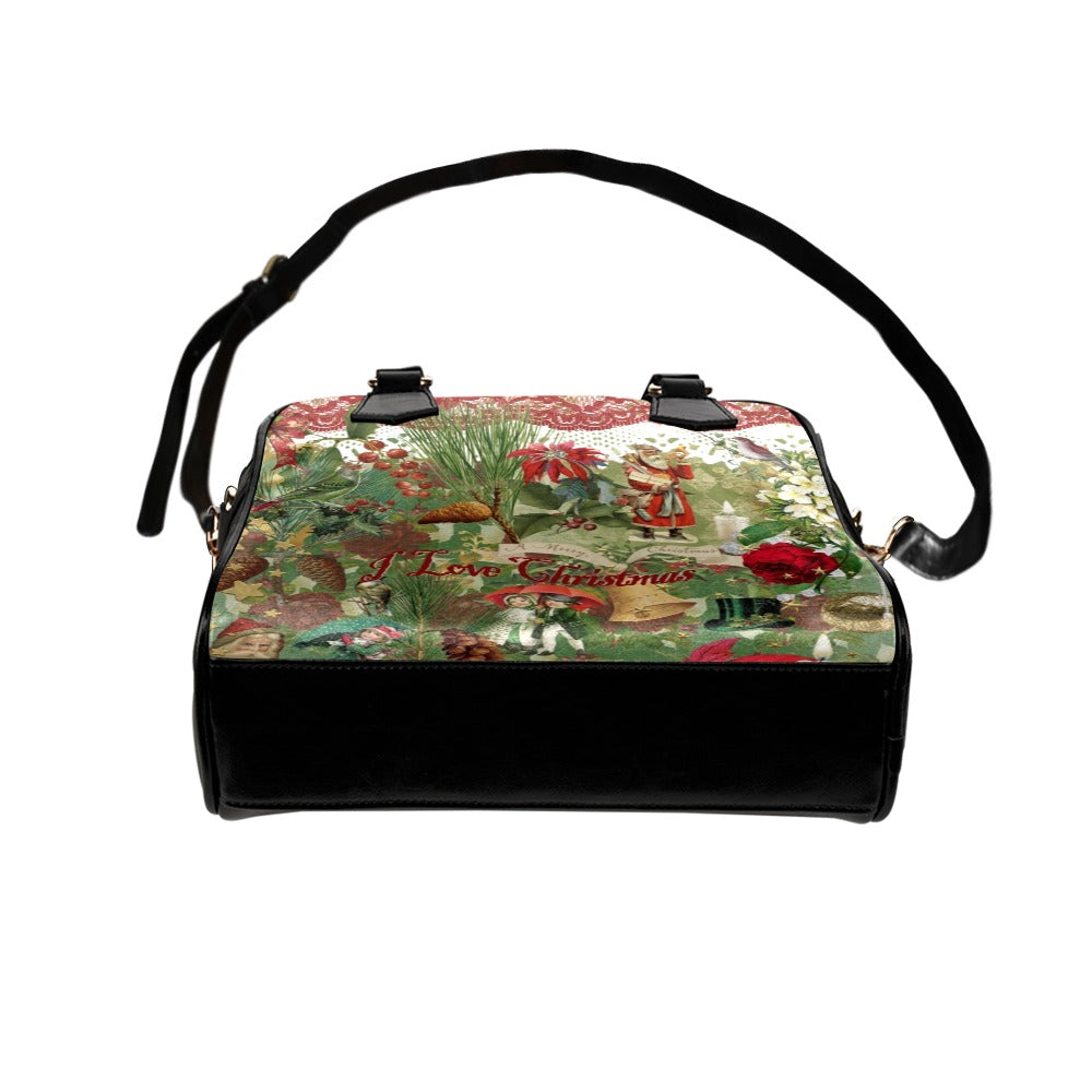 Vintage Xmas - Shoulder Handbag