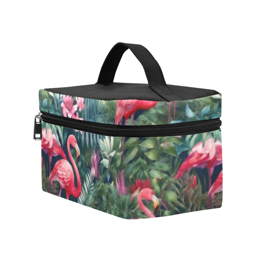 Tropical Flamingo - Cosmetics / Lunch Bag