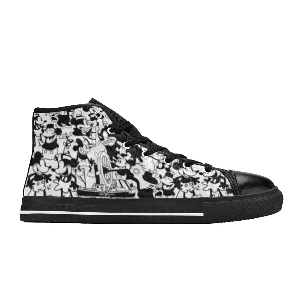 Steamboat Willie - High Top Shoes