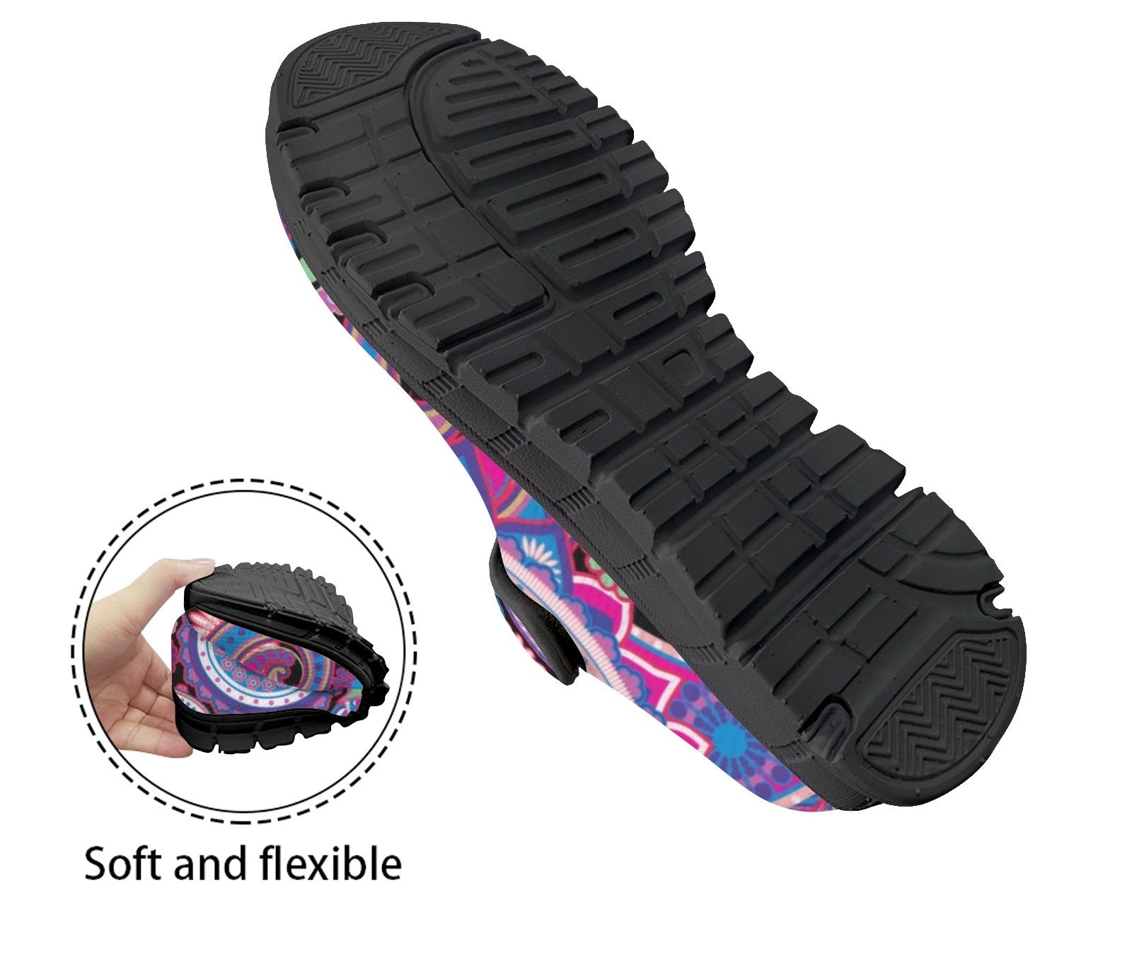 Purple Paisley - Mary Jane Shoes