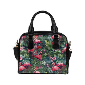 Tropical Flamingo - Shoulder Handbag