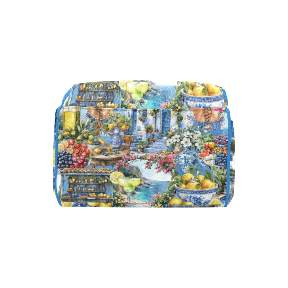 Greek Islands - Multi-Function Backpack Nappy Bag