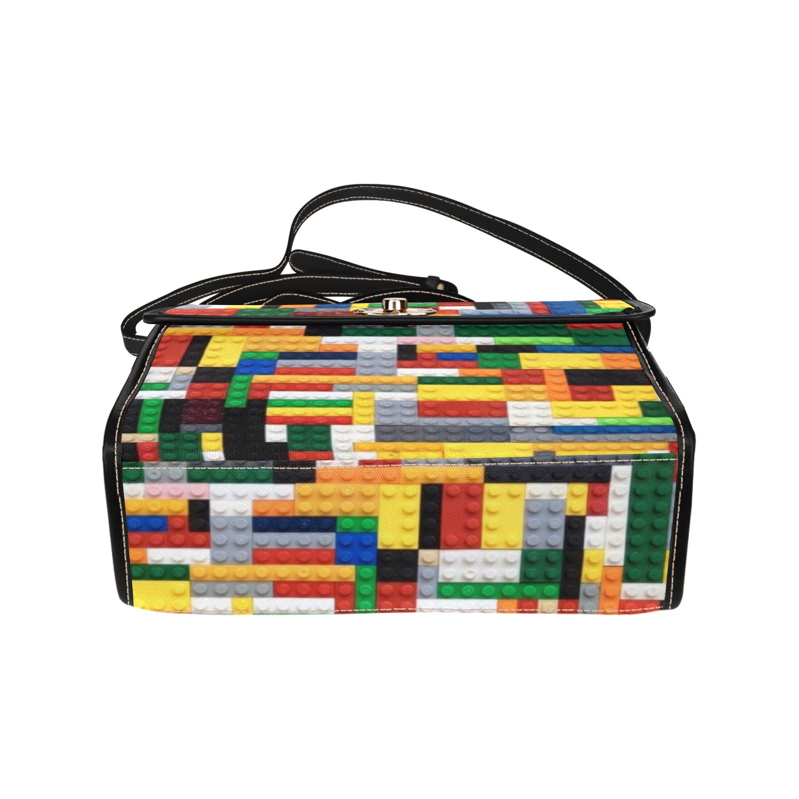 Building Blocks - Waterproof Canvas Handbag