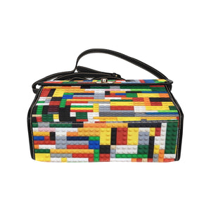 Building Blocks - Waterproof Canvas Handbag