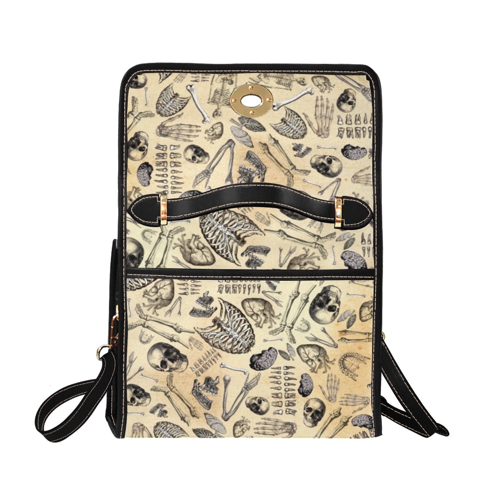 Vintage Anatomy - Waterproof Canvas Handbag
