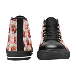 Strawberries - High Top Shoes