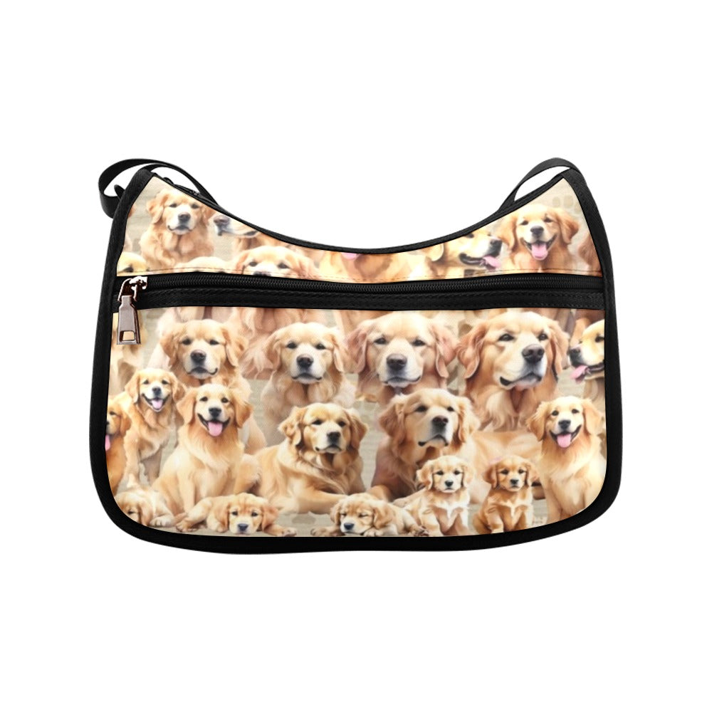 Golden Retriever - Crossbody Handbag