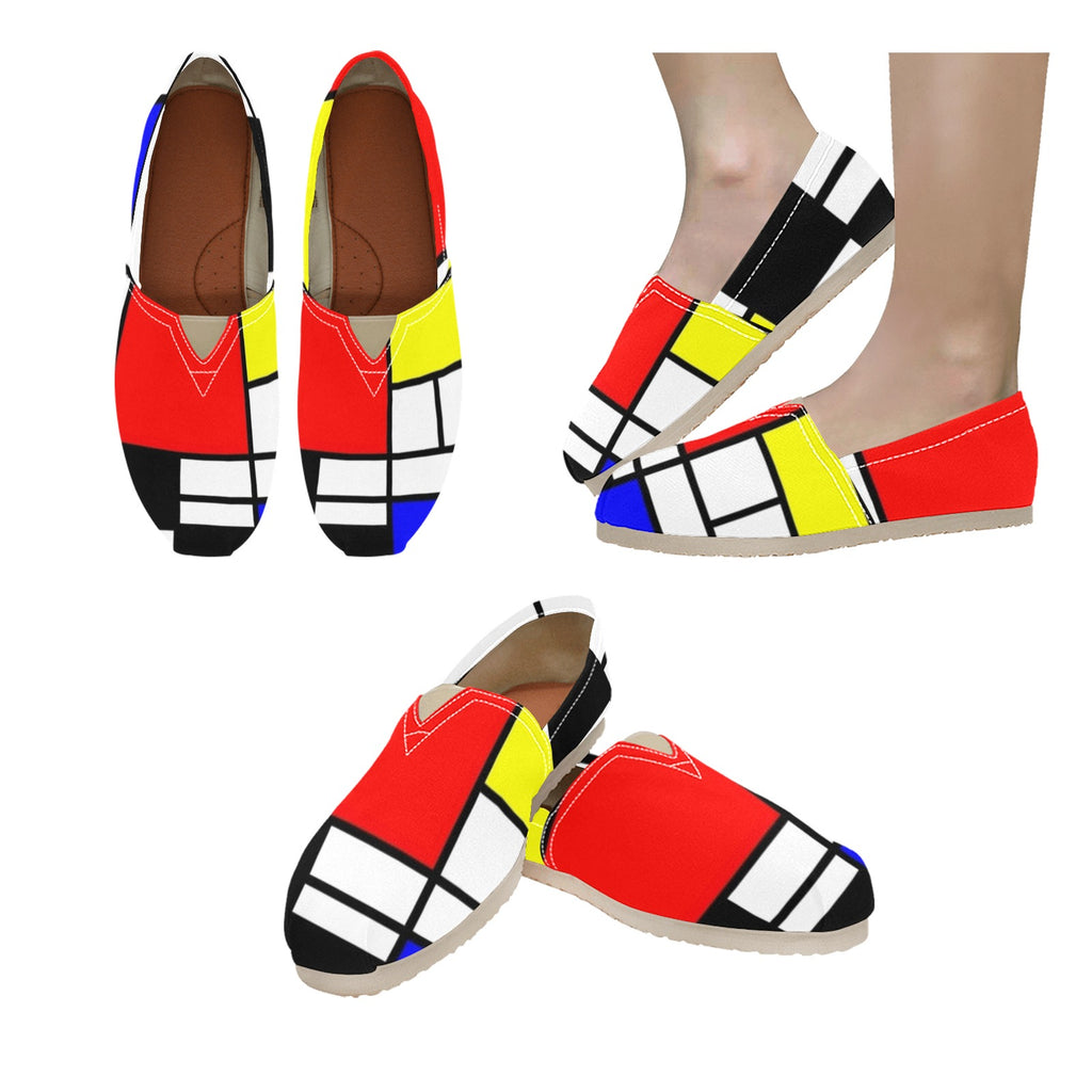 Mondrian - Casual Canvas Slip-on Shoes