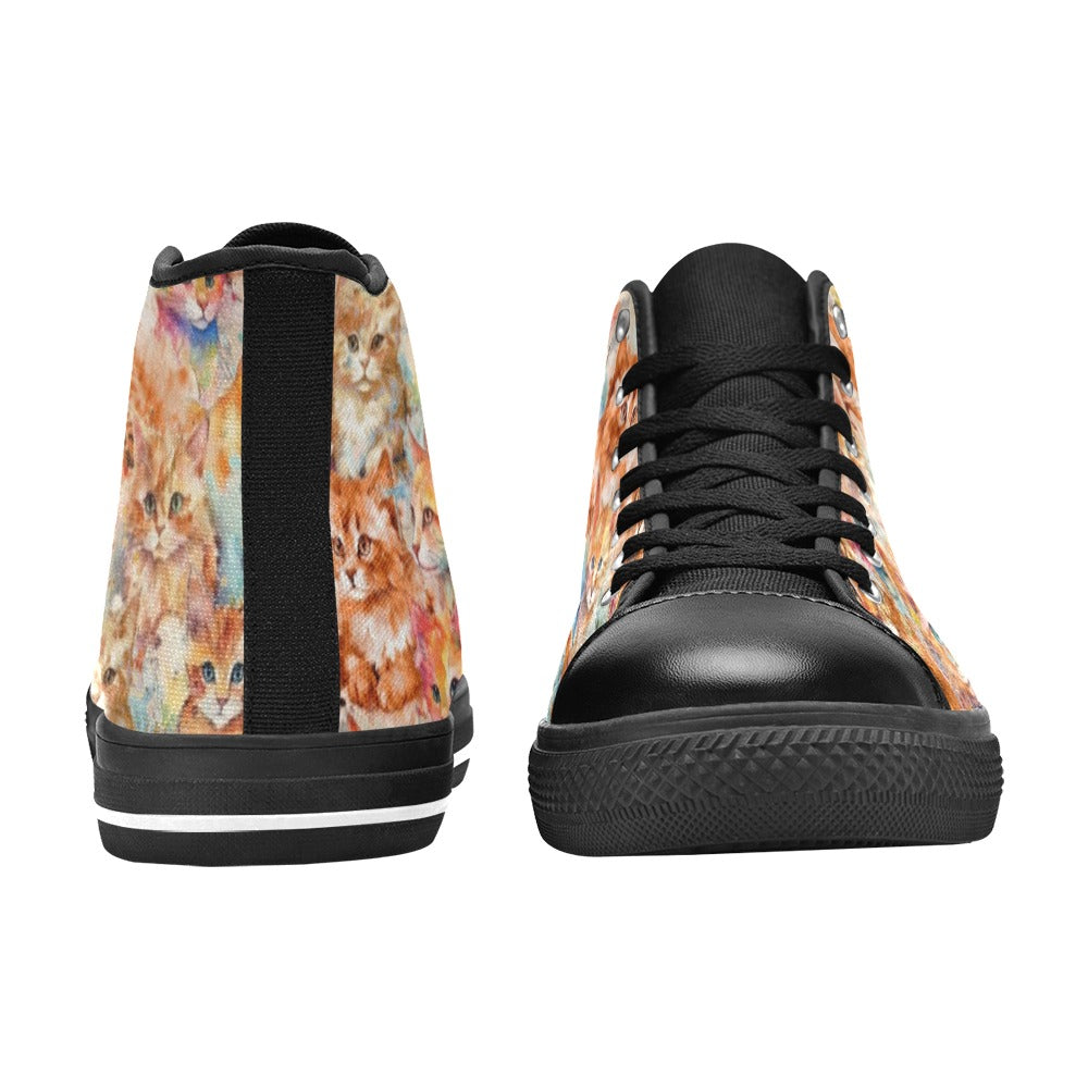 Ginger Cat - High Top Shoes