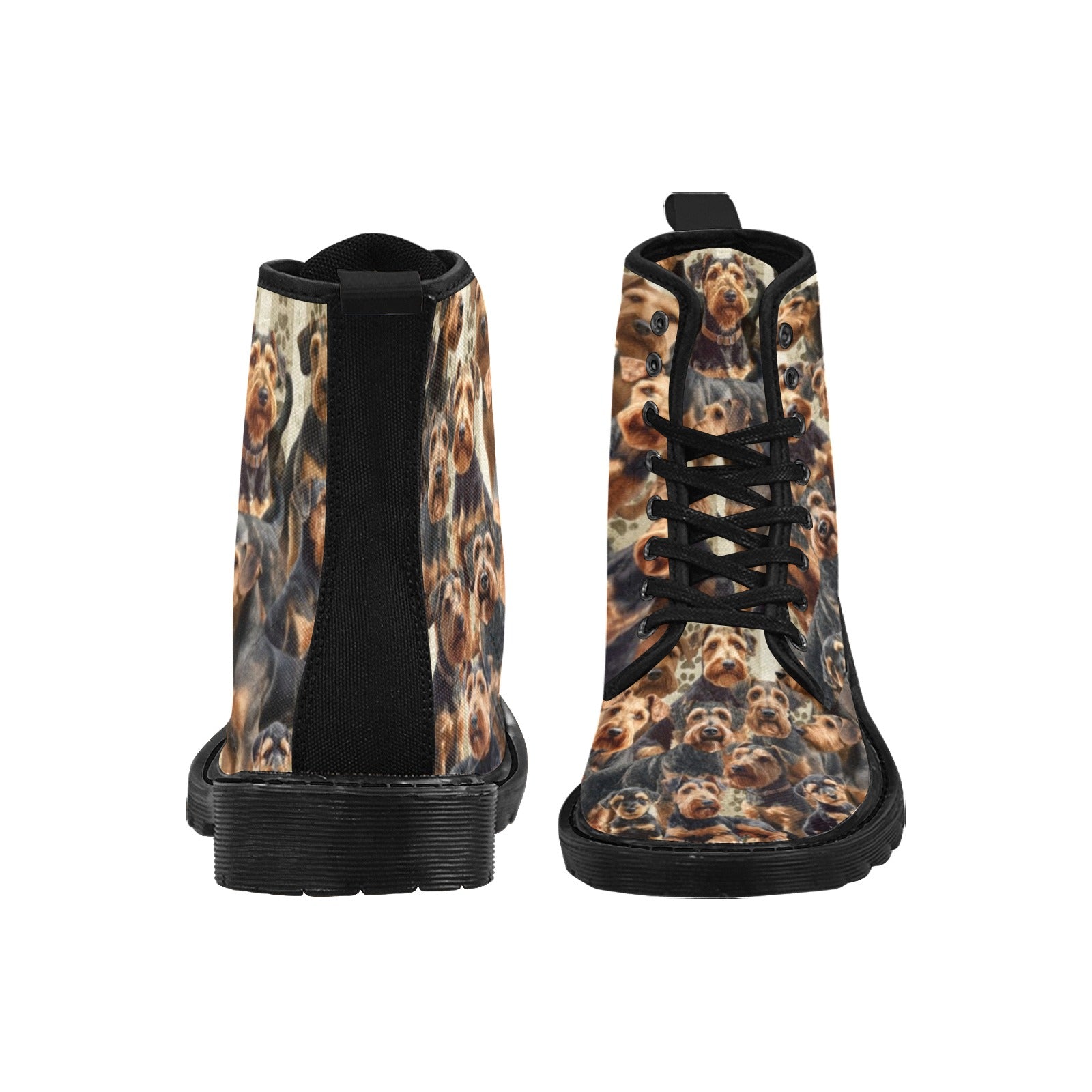 Airedale Terrier - Canvas Boots
