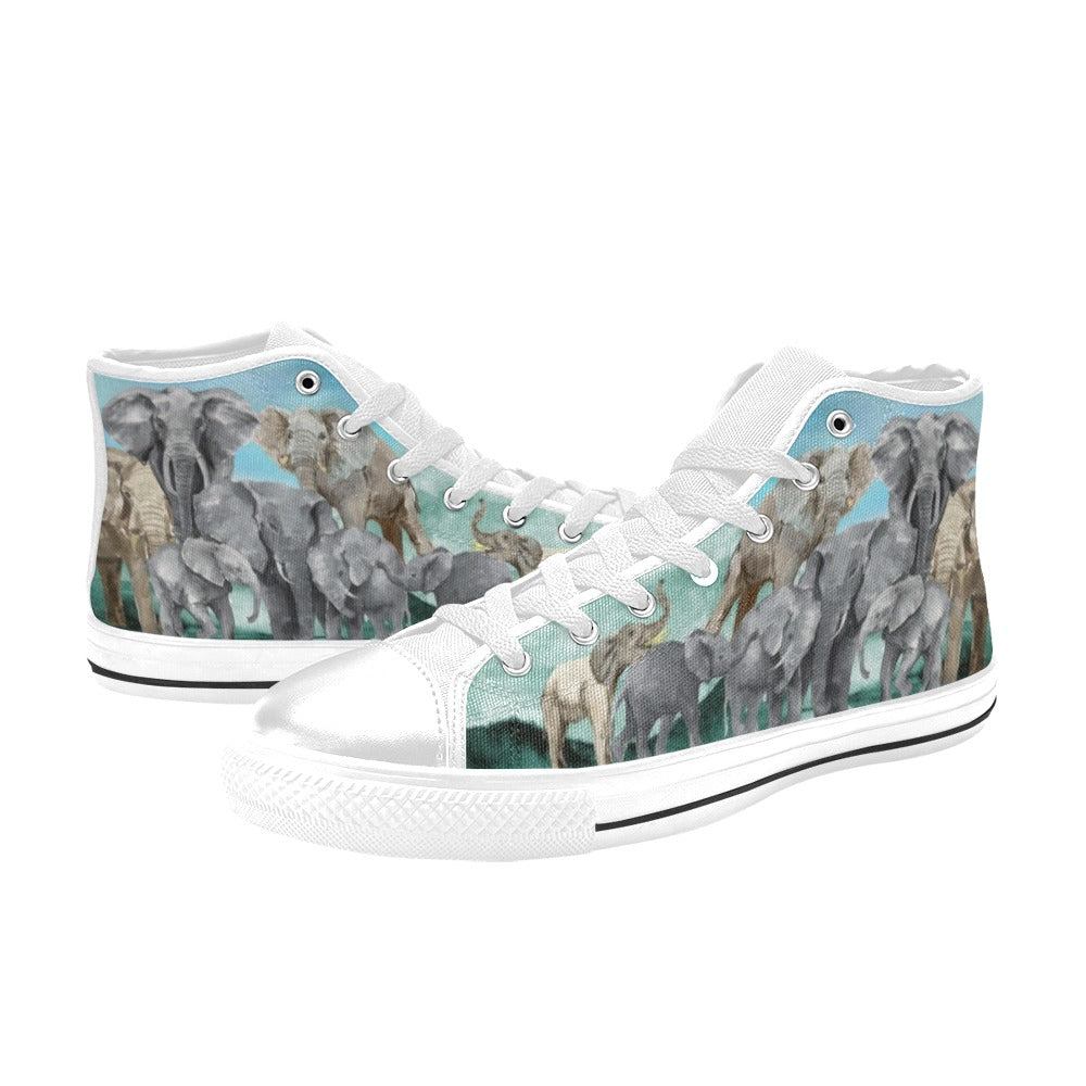 Elephants - High Top Shoes