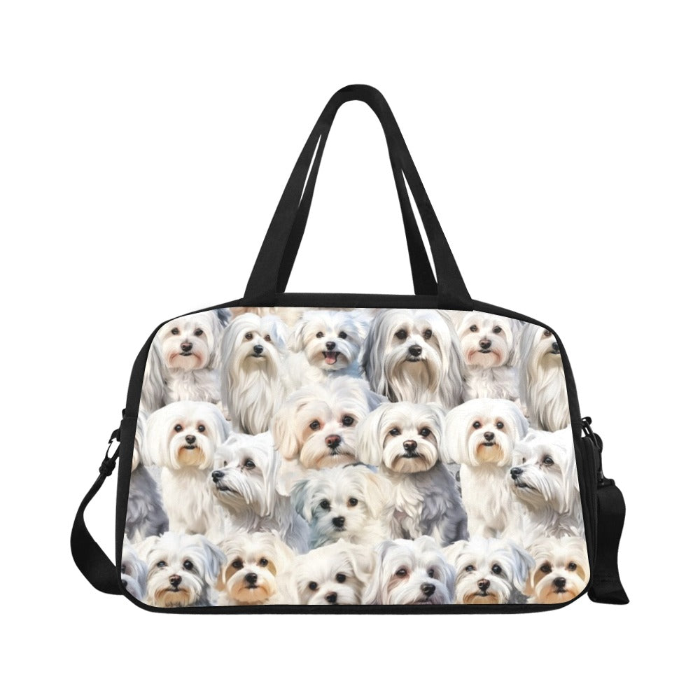 Maltese Terrier - Travel Bag