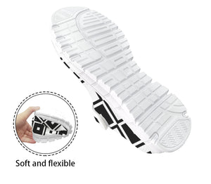 Black & White Squares - Mary Jane Shoes