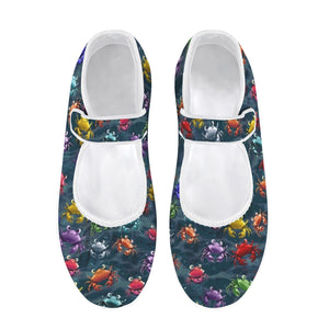 Crab Bright - Mary Jane Shoes