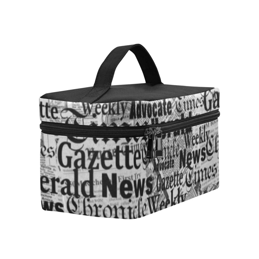 Newsprint - Cosmetics / Lunch Bag