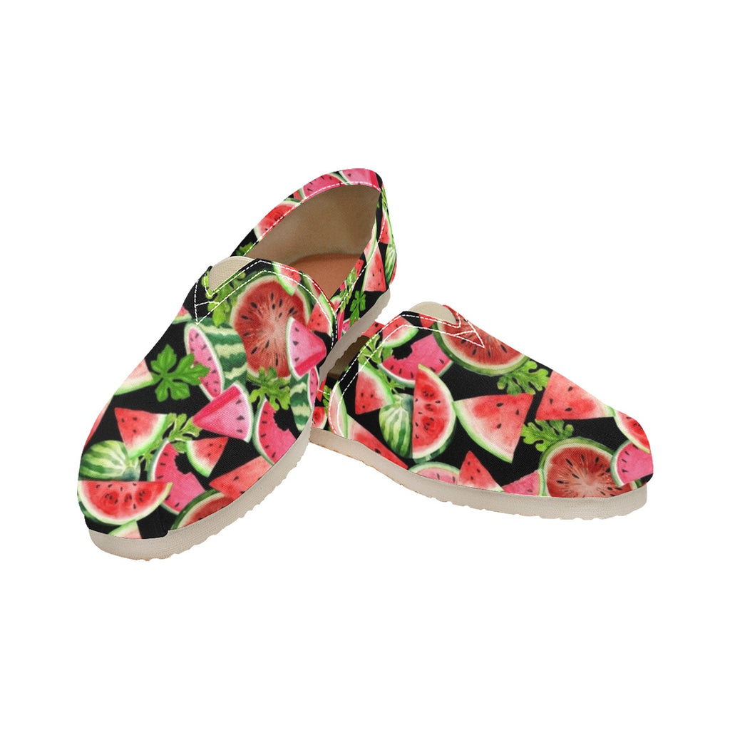 Watermelon - Casual Canvas Slip-on Shoes