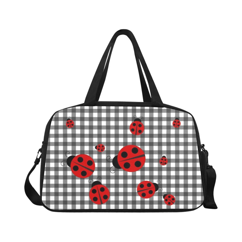 Ladybird Gingham - Travel Bag